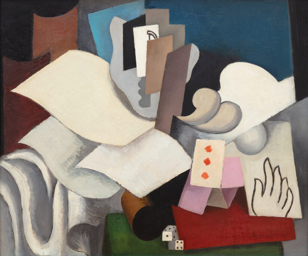 Roger de La Fresnaye, Le Prestidigitateur, 1921-1922, Centre Pompidou, Parigi, MNAM-CCI, Legs de Mme Stéphanie Brillouin, 1966. Photo, Cosimo Filippini 2023