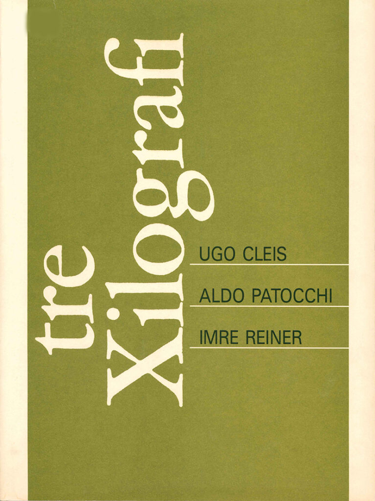 3 xilografia : Cleis, Patocchi, Reiner