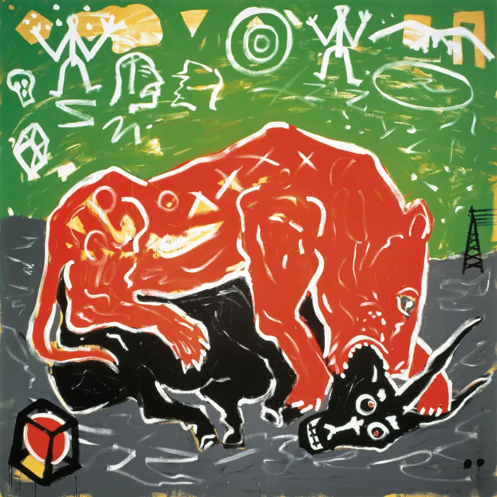 immagine mostra a.r. Penck