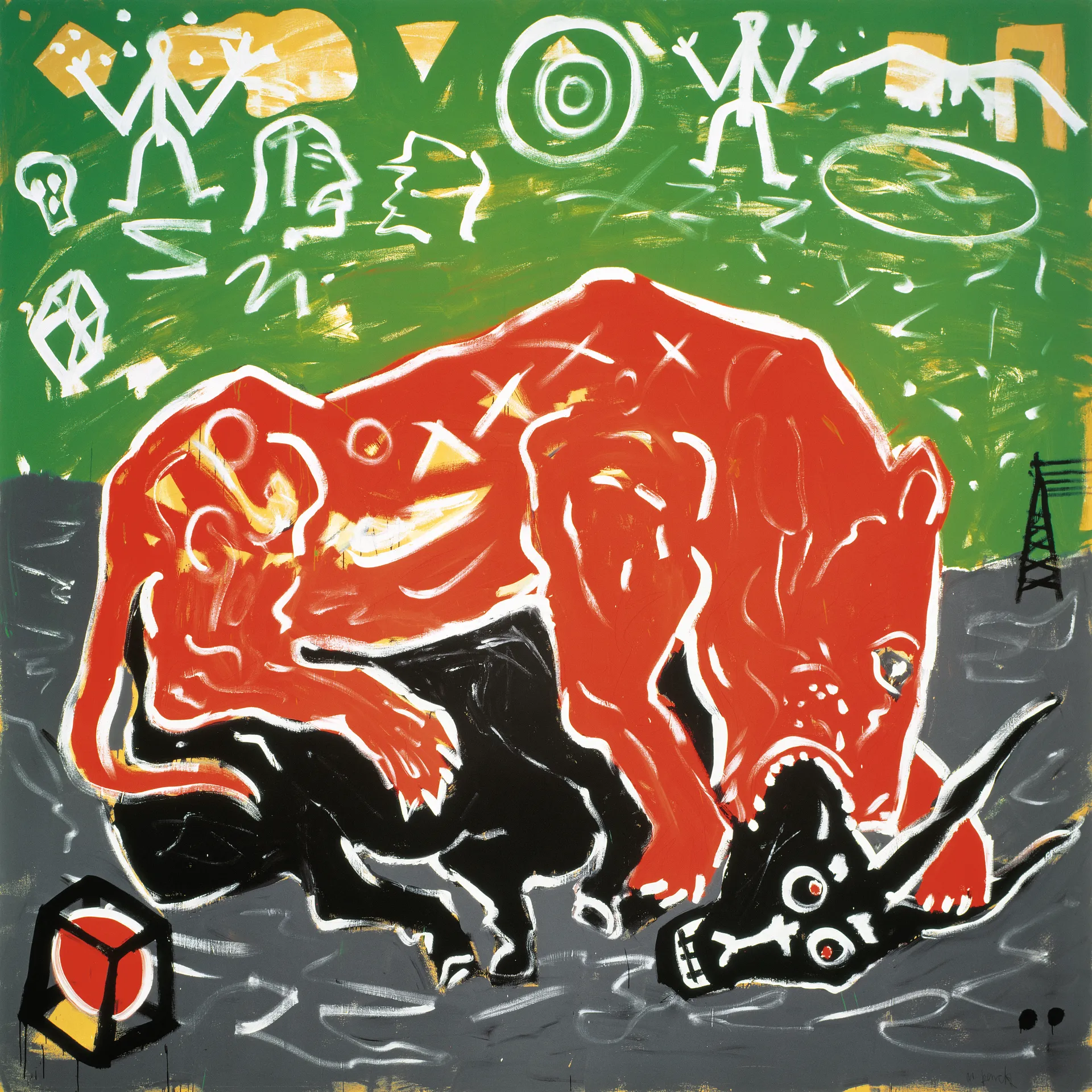 immagine mostra a.r. Penck